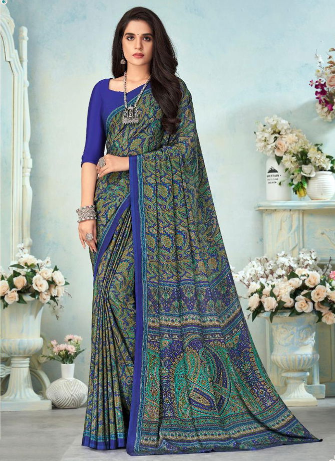 RUCHI VIVANTA SILK 12th EDITION Fancy Designer Regular Wear Printed Saree Collection